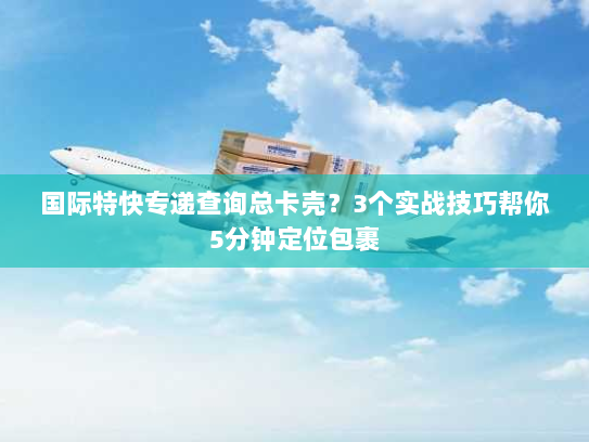 国际特快专递查询总卡壳?3个实战技巧帮你5分钟定位包裹 国际特快专递查询总卡壳?3个实战技巧帮你5分钟定位包裹