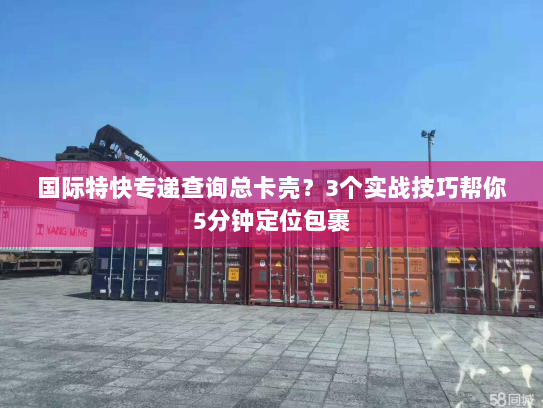 国际特快专递查询总卡壳?3个实战技巧帮你5分钟定位包裹 国际特快专递查询总卡壳?3个实战技巧帮你5分钟定位包裹