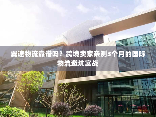 翼速物流靠谱吗？跨境卖家亲测3个月的国际物流避坑实战
