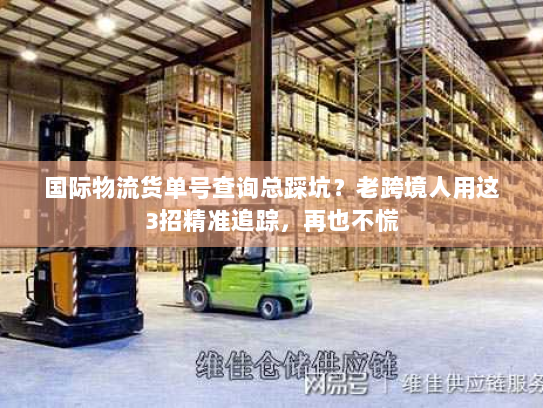 国际物流货单号查询总踩坑?老跨境人用这3招精准追踪,再也不慌 国际物流货单号查询总踩坑?老跨境人用这3招精准追踪,再也不慌