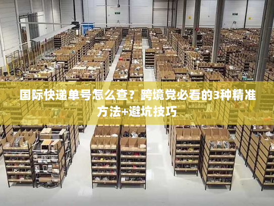 国际快递单号怎么查?跨境党必看的3种精准方法+避坑技巧 国际快递单号怎么查?跨境党必看的3种精准方法+避坑技巧