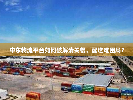 中东物流平台如何破解清关慢、配送难困局? 中东物流平台如何破解清关慢、配送难困局?