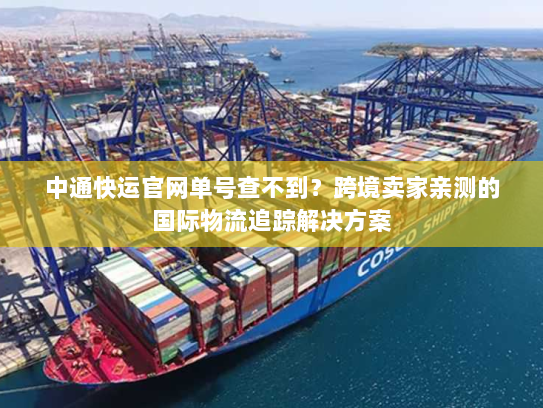中通快运官网单号查不到?跨境卖家亲测的国际物流追踪解决方案 中通快运官网单号查不到?跨境卖家亲测的国际物流追踪解决方案