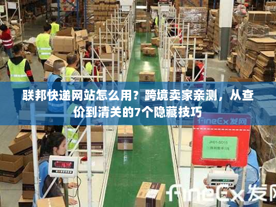 联邦快递网站怎么用？跨境卖家亲测，从查价到清关的7个隐藏技巧