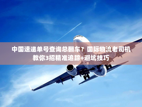 中国速递单号查询总翻车?国际物流老司机教你3招精准追踪+避坑技巧 中国速递单号查询总翻车?国际物流老司机教你3招精准追踪+避坑技巧