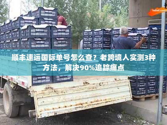 顺丰速运国际单号怎么查？老跨境人实测3种方法，解决90%追踪痛点