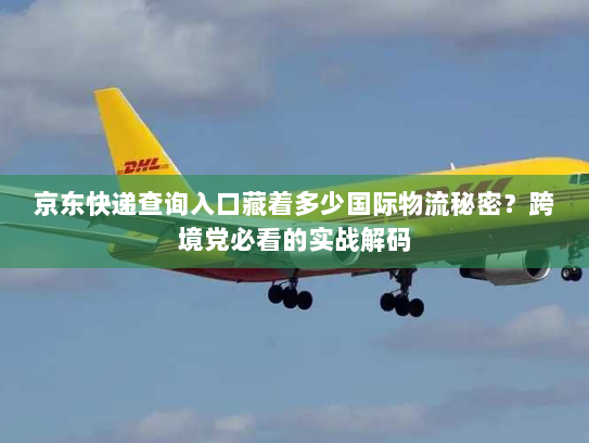 京东快递查询入口藏着多少国际物流秘密?跨境党必看的实战解码 京东快递查询入口藏着多少国际物流秘密?跨境党必看的实战解码