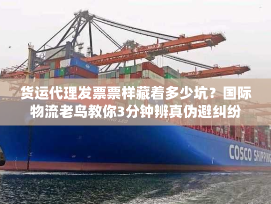 货运代理发票票样藏着多少坑？国际物流老鸟教你3分钟辨真伪避纠纷