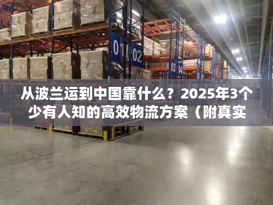 从波兰运到中国靠什么？2025年3个少有人知的高效物流方案（附真实案例）