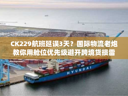 CK229航班延误3天?国际物流老炮教你用舱位优先级避开跨境货损雷区 CK229航班延误3天?国际物流老炮教你用舱位优先级避开跨境货损雷区