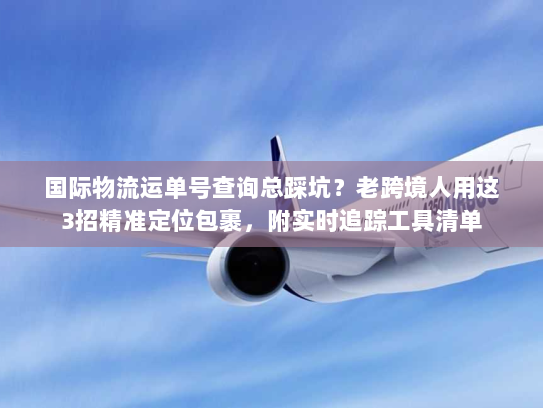 国际物流运单号查询总踩坑?老跨境人用这3招精准定位包裹,附实时追踪工具清单 国际物流运单号查询总踩坑?老跨境人用这3招精准定位包裹,附实时追踪工具清单