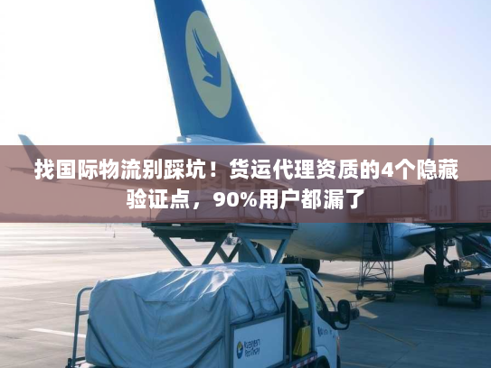 找国际物流别踩坑！货运代理资质的4个隐藏验证点，90%用户都漏了