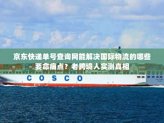 京东快递单号查询网能解决国际物流的哪些要命痛点?老跨境人实测真相 京东快递单号查询网能解决国际物流的哪些要命痛点?老跨境人实测真相