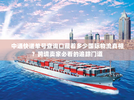 中通快递单号查询口藏着多少国际物流真相？跨境卖家必看的追踪门道