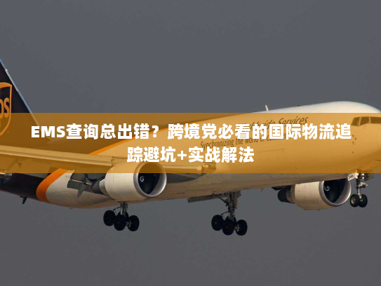 EMS查询总出错?跨境党必看的国际物流追踪避坑+实战解法 EMS查询总出错?跨境党必看的国际物流追踪避坑+实战解法
