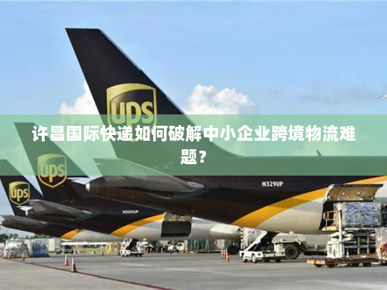 许昌国际快递如何破解中小企业跨境物流难题？