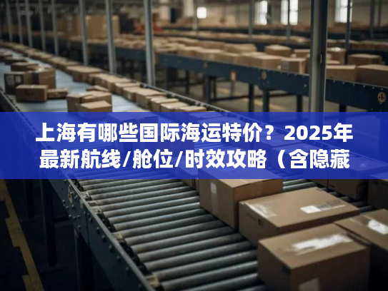 上海有哪些国际海运特价？2025年最新航线/舱位/时效攻略（含隐藏优惠）