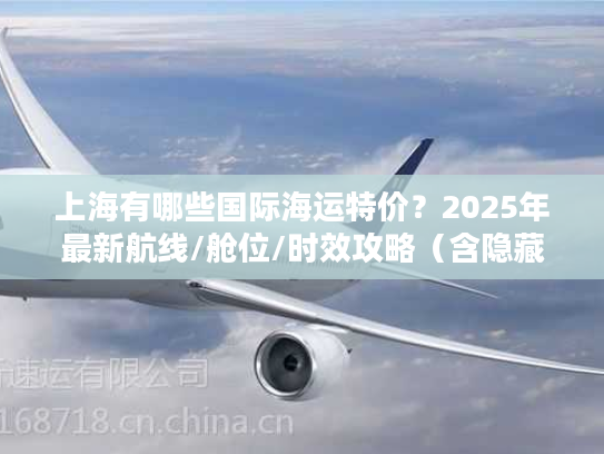 上海有哪些国际海运特价？2025年最新航线/舱位/时效攻略（含隐藏优惠）