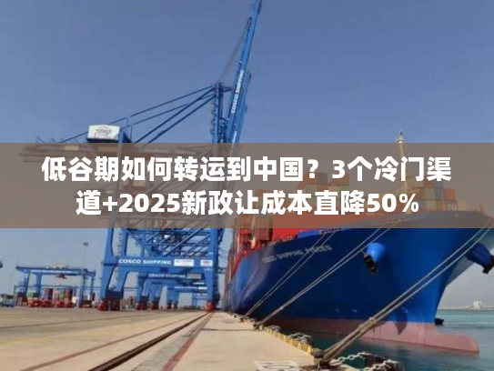 低谷期如何转运到中国？3个冷门渠道+2025新政让成本直降50%