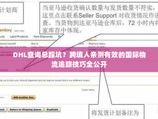 DHL查询总踩坑?跨境人亲测有效的国际物流追踪技巧全公开 DHL查询总踩坑?跨境人亲测有效的国际物流追踪技巧全公开