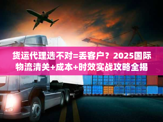 货运代理选不对=丢客户？2025国际物流清关+成本+时效实战攻略全揭秘！