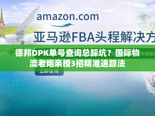 德邦DPK单号查询总踩坑？国际物流老炮亲授3招精准追踪法