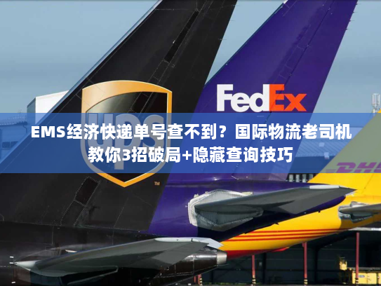 EMS经济快递单号查不到？国际物流老司机教你3招破局+隐藏查询技巧