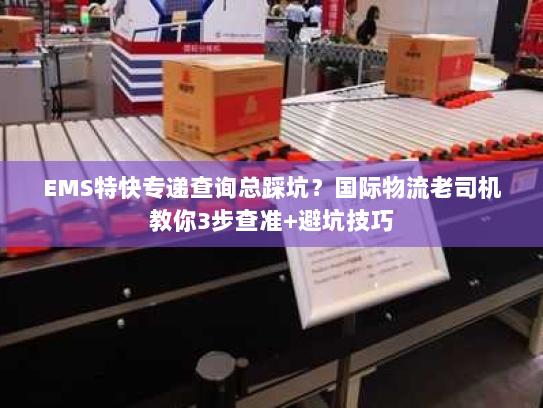 EMS特快专递查询总踩坑？国际物流老司机教你3步查准+避坑技巧