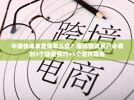 中通快递单查询怎么查?国际物流用户必看的3个隐藏技巧+1个避坑指南 中通快递单查询怎么查?国际物流用户必看的3个隐藏技巧+1个避坑指南