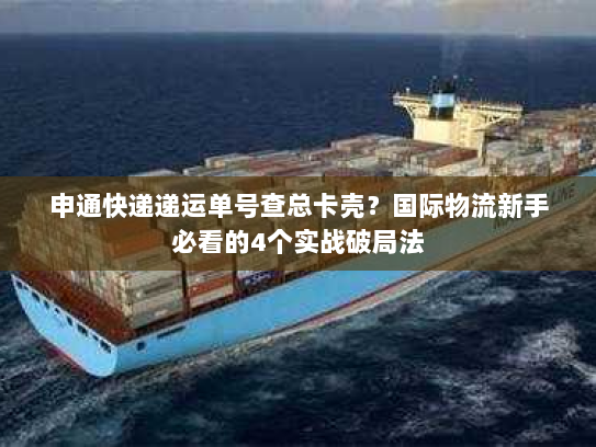 申通快递递运单号查总卡壳？国际物流新手必看的4个实战破局法