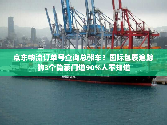 京东物流订单号查询总翻车?国际包裹追踪的3个隐藏门道90%人不知道 京东物流订单号查询总翻车?国际包裹追踪的3个隐藏门道90%人不知道