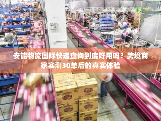 安能物流国际快递查询到底好用吗?跨境商家实测30单后的真实体验 安能物流国际快递查询到底好用吗?跨境商家实测30单后的真实体验