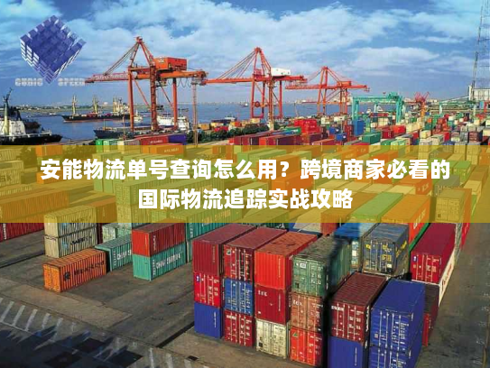安能物流单号查询怎么用?跨境商家必看的国际物流追踪实战攻略 安能物流单号查询怎么用?跨境商家必看的国际物流追踪实战攻略