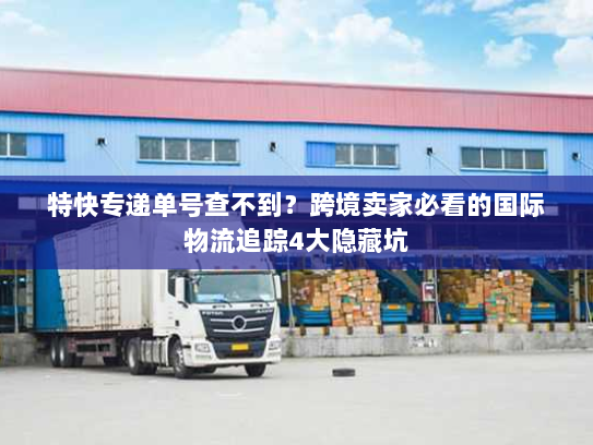 特快专递单号查不到?跨境卖家必看的国际物流追踪4大隐藏坑 特快专递单号查不到?跨境卖家必看的国际物流追踪4大隐藏坑