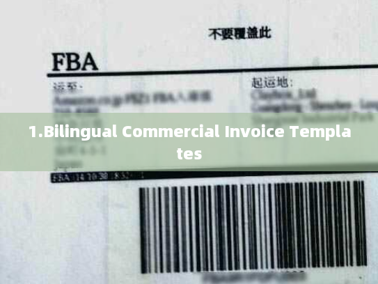 1.Bilingual Commercial Invoice Templates 1.Bilingual Commercial Invoice Templates