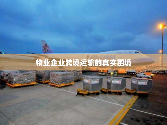 物业企业跨境运输的真实困境 物业企业跨境运输的真实困境