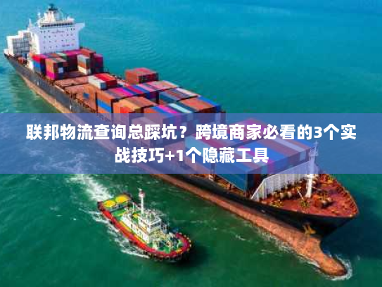 联邦物流查询总踩坑？跨境商家必看的3个实战技巧+1个隐藏工具