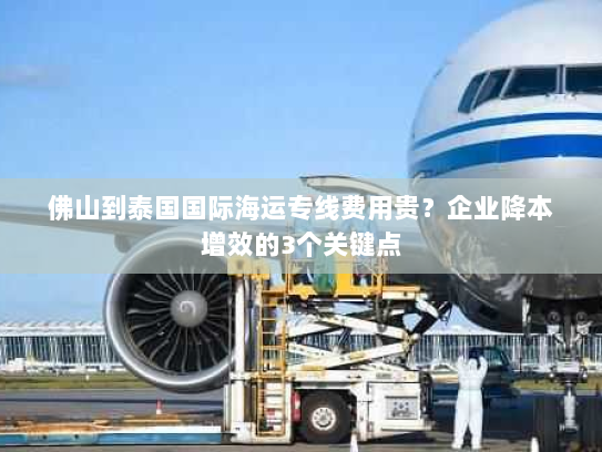 佛山到泰国国际海运专线费用贵？企业降本增效的3个关键点