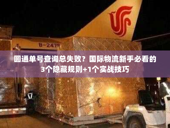 圆通单号查询总失败?国际物流新手必看的3个隐藏规则+1个实战技巧 圆通单号查询总失败?国际物流新手必看的3个隐藏规则+1个实战技巧