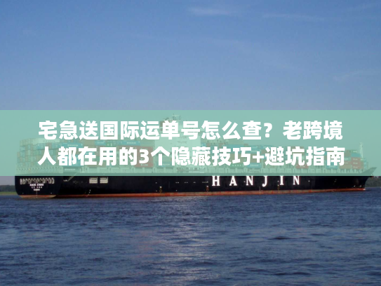 宅急送国际运单号怎么查？老跨境人都在用的3个隐藏技巧+避坑指南
