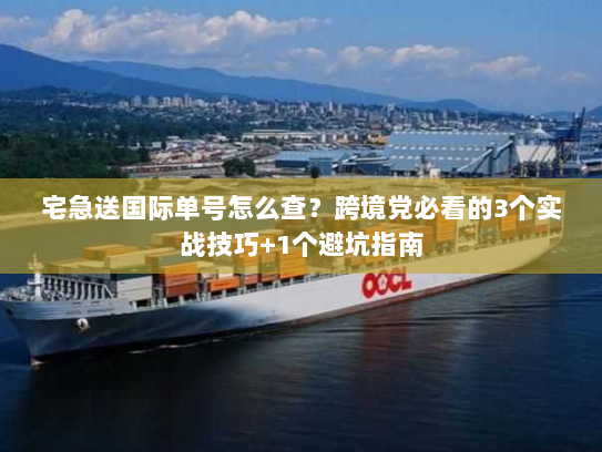 宅急送国际单号怎么查?跨境党必看的3个实战技巧+1个避坑指南 宅急送国际单号怎么查?跨境党必看的3个实战技巧+1个避坑指南