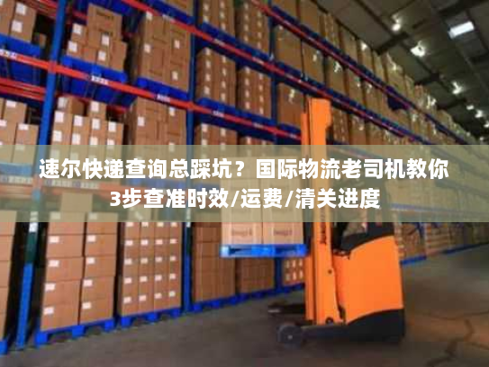 速尔快递查询总踩坑？国际物流老司机教你3步查准时效/运费/清关进度