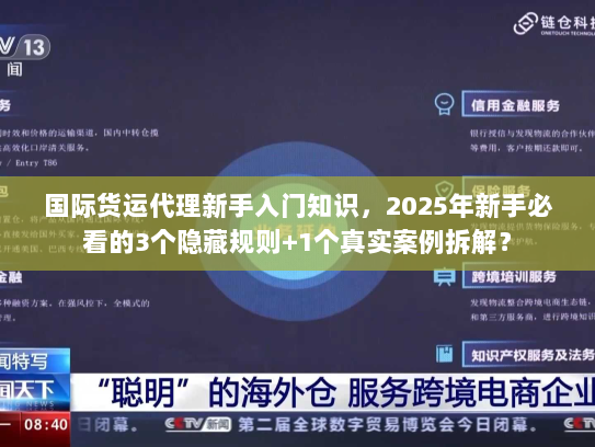 国际货运代理新手入门知识，2025年新手必看的3个隐藏规则+1个真实案例拆解？