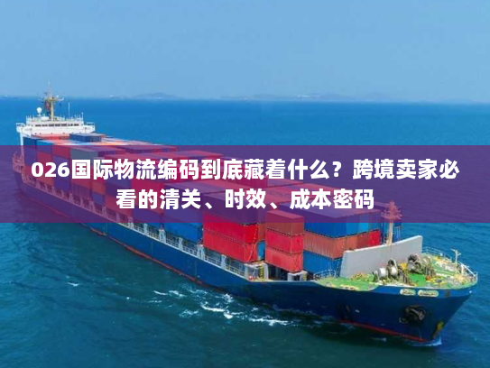 026国际物流编码到底藏着什么?跨境卖家必看的清关、时效、成本密码 026国际物流编码到底藏着什么?跨境卖家必看的清关、时效、成本密码