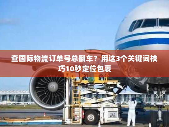查国际物流订单号总翻车？用这3个关键词技巧10秒定位包裹