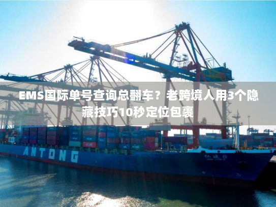 EMS国际单号查询总翻车?老跨境人用3个隐藏技巧10秒定位包裹 EMS国际单号查询总翻车?老跨境人用3个隐藏技巧10秒定位包裹