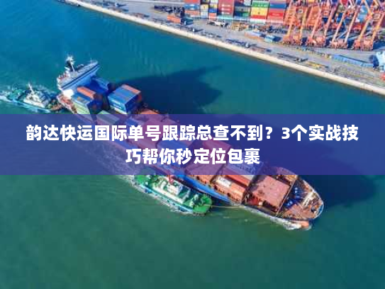 韵达快运国际单号跟踪总查不到？3个实战技巧帮你秒定位包裹