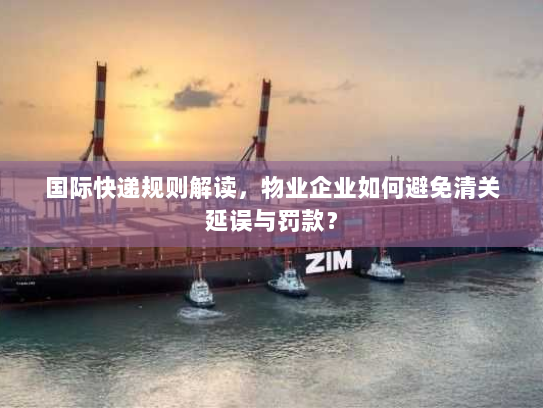 国际快递规则解读，物业企业如何避免清关延误与罚款？