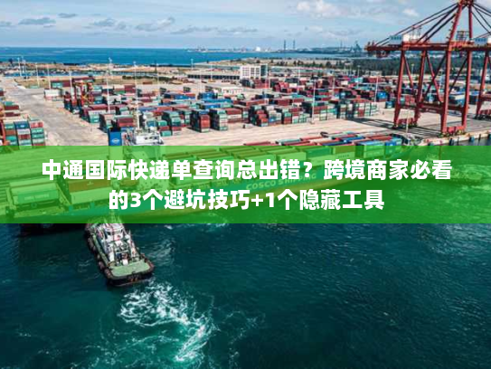 中通国际快递单查询总出错?跨境商家必看的3个避坑技巧+1个隐藏工具 中通国际快递单查询总出错?跨境商家必看的3个避坑技巧+1个隐藏工具
