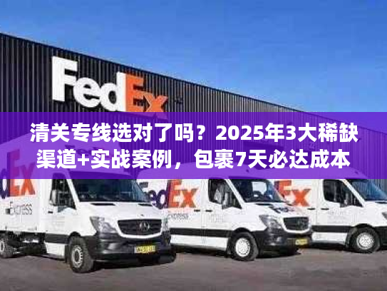 清关专线选对了吗？2025年3大稀缺渠道+实战案例，包裹7天必达成本省一半